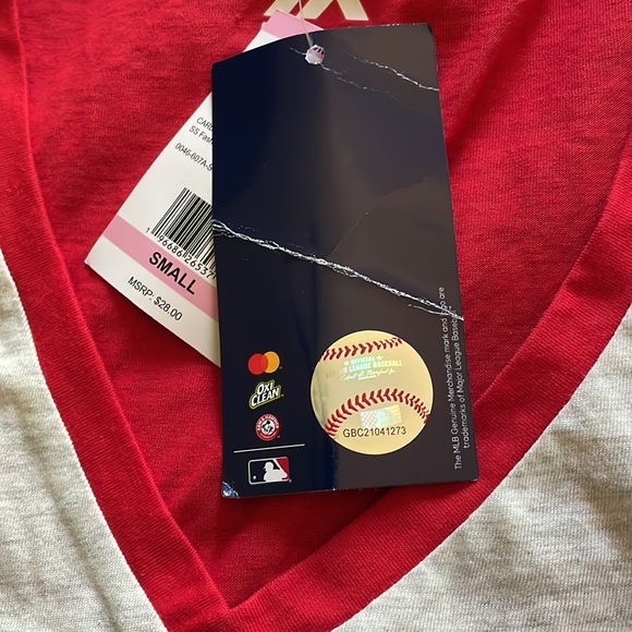 Majestic St. Louis Baseball Fashion Top - MLB Cardinals - Picture 6 of 6